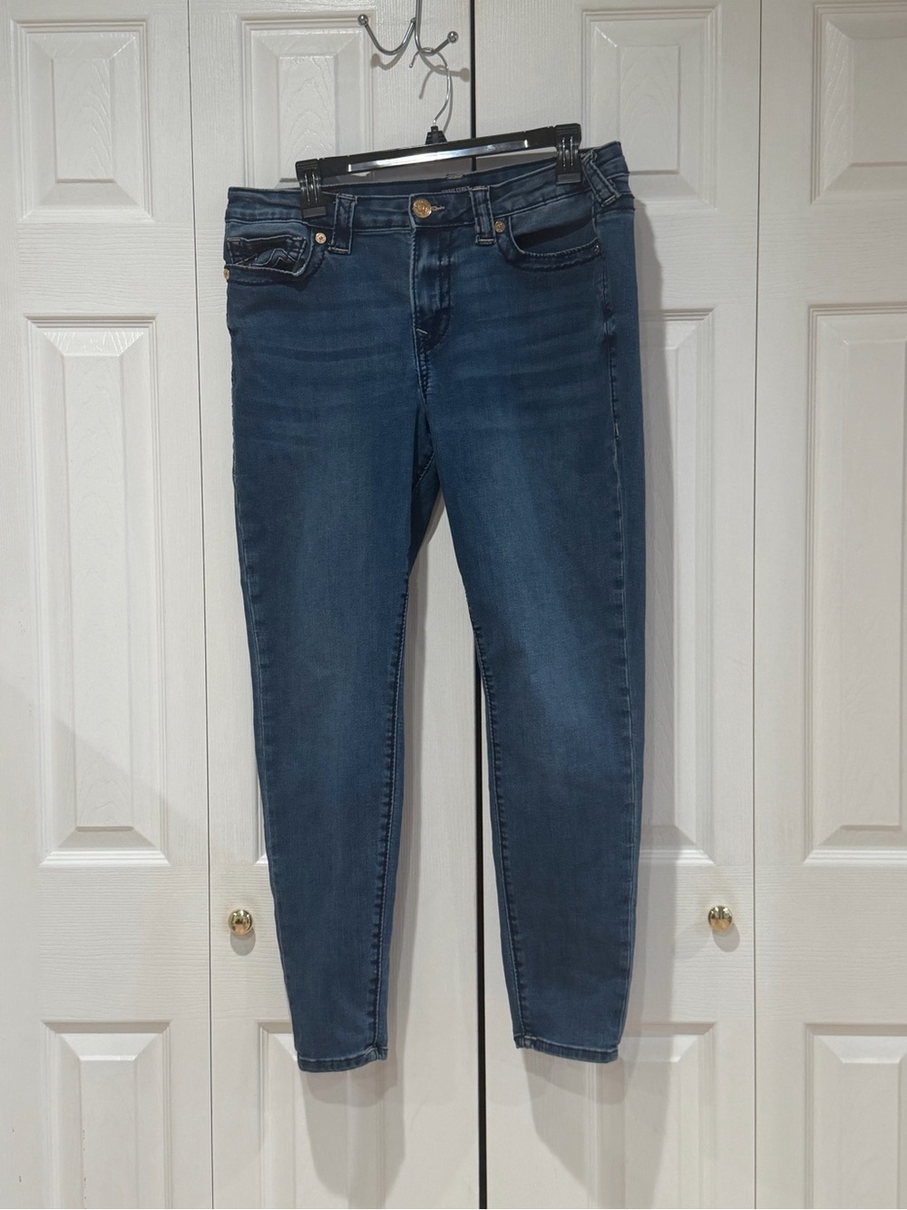 True Religion Dark Blue Skinny Jeans for Women